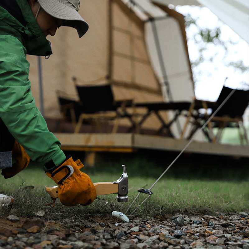 新帐篷锤榉木手柄不锈钢铜头户外露营登山帐篷地钉拔钉榔头带钩子,3C数码配件,USB灯,淘宝优惠券,粉丝福利购,淘宝优惠卷