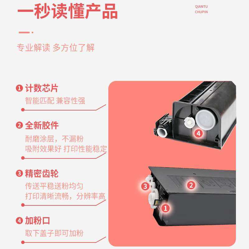 厂批适用夏普AR-020CT粉盒Sharp AR-5516 5520 5516D复印机碳粉盒,3C数码配件,USB灯,淘宝优惠券,粉丝福利购,淘宝优惠卷
