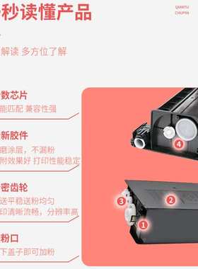 厂批适用夏普AR-020CT粉盒Sharp AR-5516 5520 5516D复印机碳粉盒