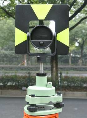 GPR1徕卡棱镜全站仪专用大棱镜莱卡棱镜组带箱 徕卡基座 对点器