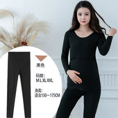 睡裤 孕妇秋裤 保暖裤 怀孕中晚期单件加厚打底长裤 德绒内穿女秋冬款