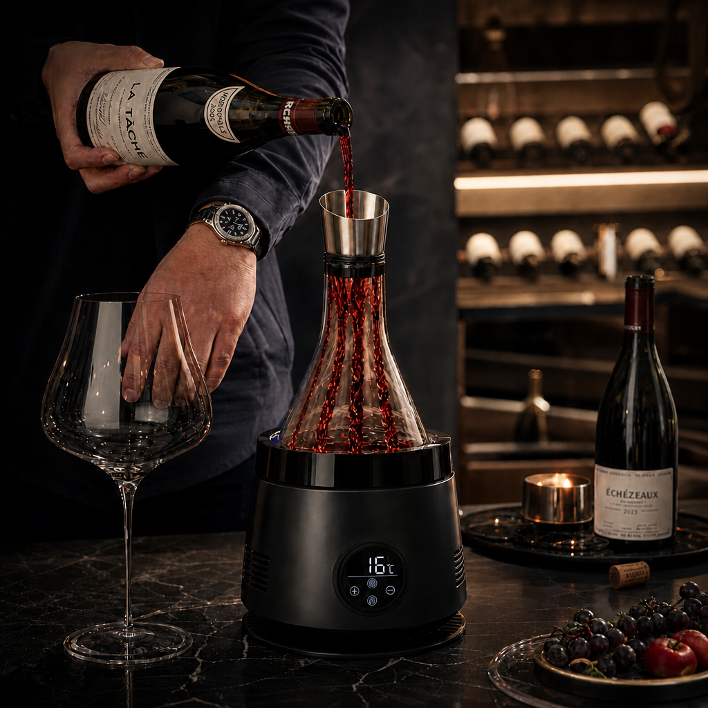 智能恒温醒酒器高级感酒具礼盒
