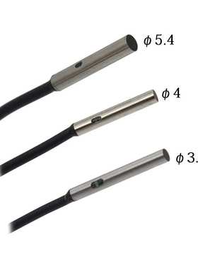 φ4圆柱形接近开关传感器检测金属E2E-CR8C1/CR8C2/CR8B1/CR8B2
