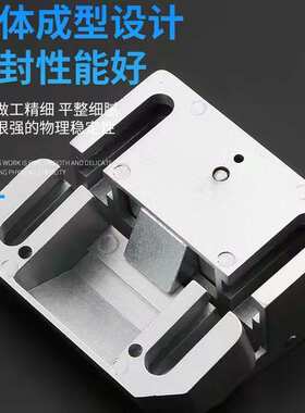 利达方形门锁加厚外装搭扣锁高品质碰拉动门锁铝合金门锁 MS880