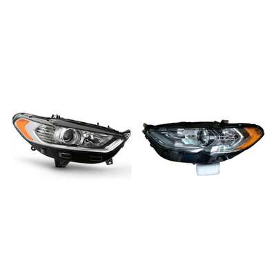 适用13款福特蒙迪欧Fusion（不带灯泡）白底大灯 DS7Z13008B