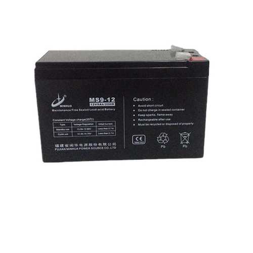 足容量12V9AH蓄电池锂电池电瓶20HR铅酸免维护UPS地摊灯音响