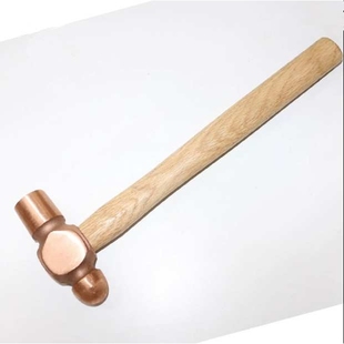 紫铜圆头锤木柄 紫铜奶头锤 紫铜手锤 紫铜锤 铜锤 多种规格