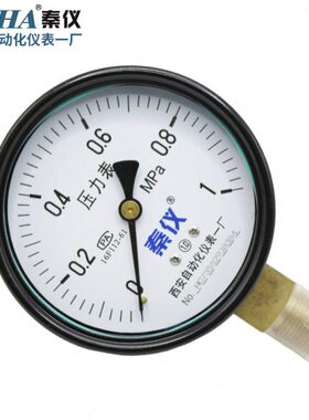 安00气压表.仪表Y真空表一MPA化.压力表自动水压11106厂级弹簧管