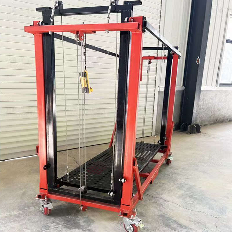 电动脚手架全自动无线遥控升降z平台多功能施工室内室外装修升降