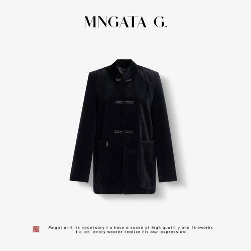 MNGATA G./曼加塔【古道西风】纯棉新中式国风百搭外套5082197