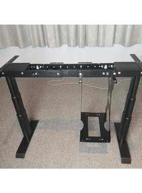 台式机箱架电脑主机架悬挂式金属挂架升降桌专用CPU主机托