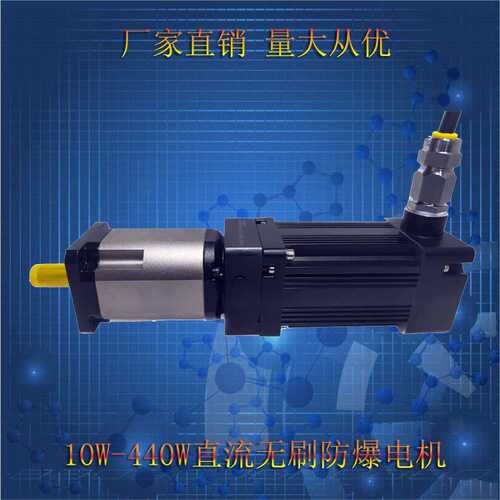 BLB92-B--24直流无刷防爆电机二类CT4有防爆证搅拌石油设备可调速