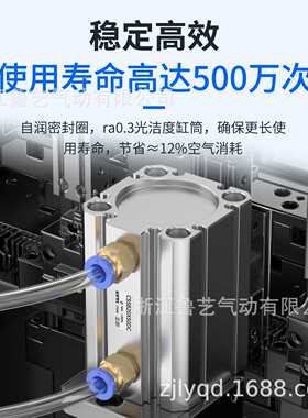 SMC型薄型气缸C55B CD55B32-20-25-40-50-63-80-10-15-30-35-60M