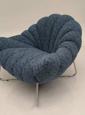 AGEA餐椅意式极简设计师家用高级餐椅客厅懒人沙发椅靠背梳妆椅