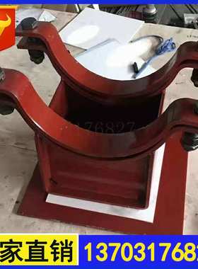 西北院弹簧支吊架双径向限位管夹横担管道固定支架Z5焊接滑动支座