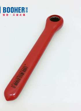 Booher宝合工具浸塑型绝缘梅花棘轮扳手BH0221310~19 10-19mm可选