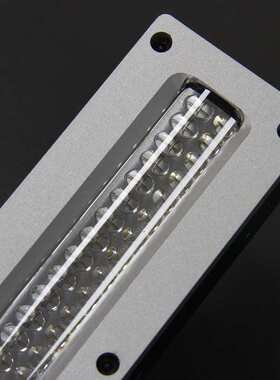 高功率uvled固化灯365/395nm油墨胶水205*30mm线光源uv光固化机