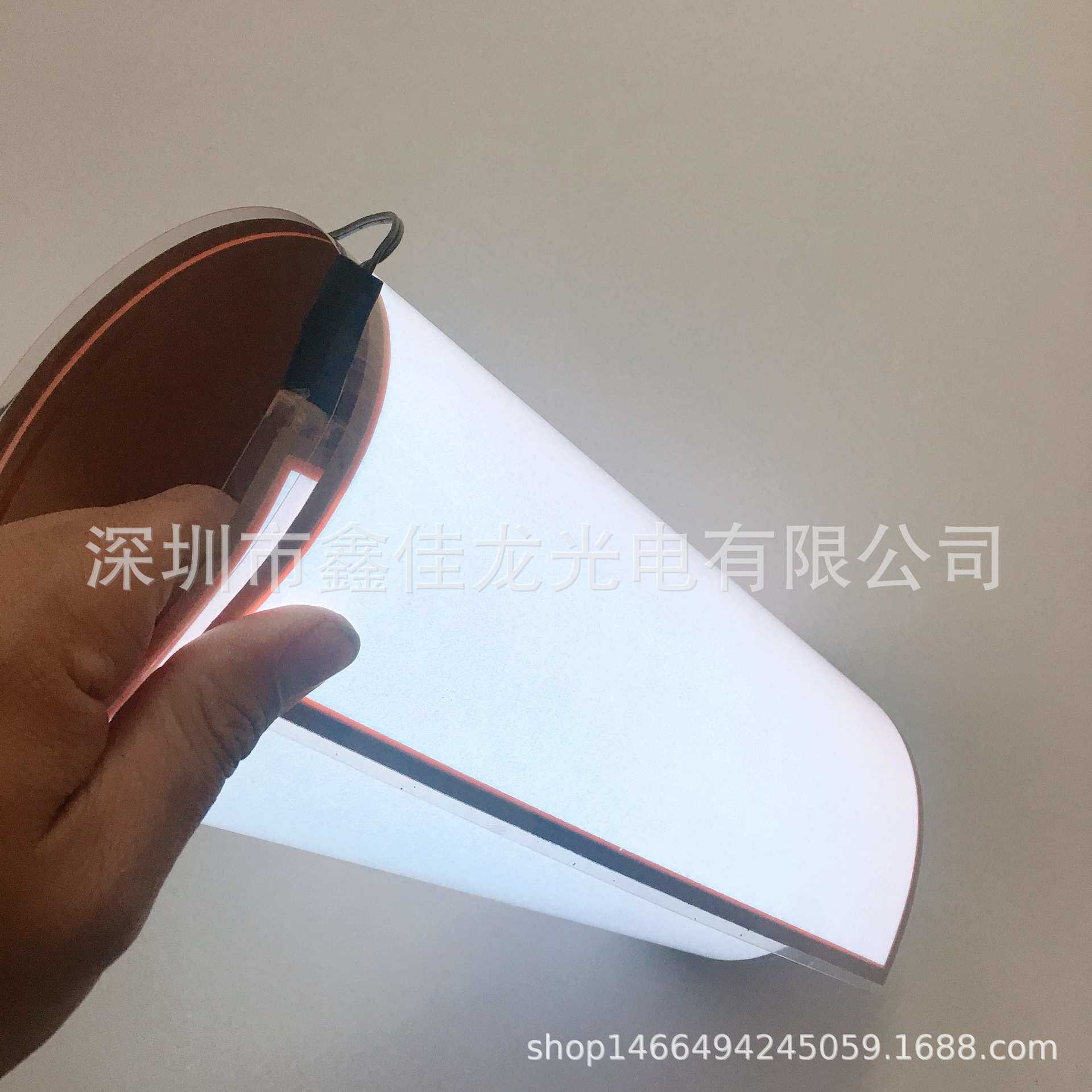 深圳冷光片厂家专业生产EL背光源EL广告片EL车贴EL背光广告A3背光