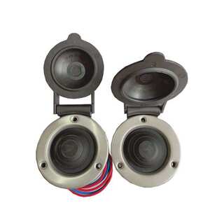 锚机脚踏开关 船用脚踏开关 脚踏开关锚机 游艇开关配件黑白两色