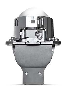 汽车LED大灯双光透镜3寸超亮led 车灯70W双灯杯远近一体H4 Bi led