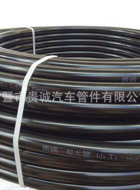 尼龙气管14x1.5mm亚太管，货车刹车气管，耐高压耐磨黑色气管