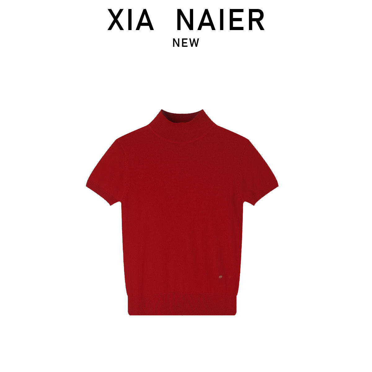 【小夏推荐 100全羊毛】打底衫女内搭显瘦半高领短袖I3293-UG1,女装/女士精品,毛针织衫,淘宝优惠券,粉丝福利购,淘宝优惠卷