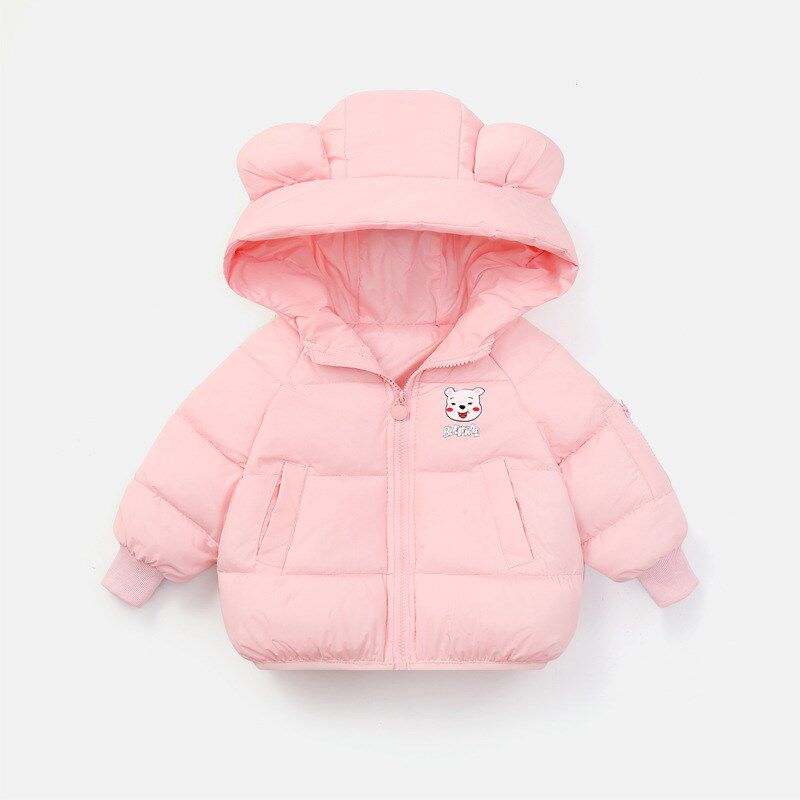 宝宝羽绒服冬季女1一3周2岁半4儿童5小男孩加厚款棉衣6女宝宝外套