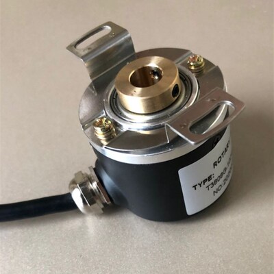 通孔全空心增量式光电编码器孔径5 6 6.35 8MM30003600脉冲码盘