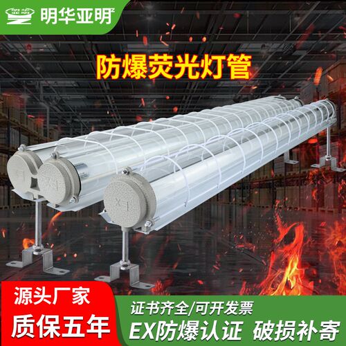 led防爆灯管隔爆工厂车间仓库专用照明双管工程隧道灯t8荧光灯