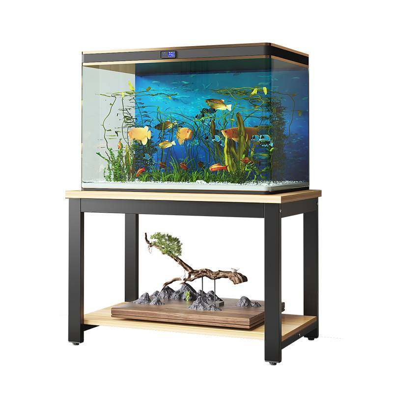 鱼缸架子鱼缸桌子l底柜底座可定制桌子小型底架金属铁艺水族箱托