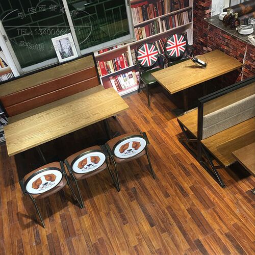 复古工业风清吧酒吧卡座沙发咖啡厅烧烤店集装箱铁艺小酒馆餐桌椅