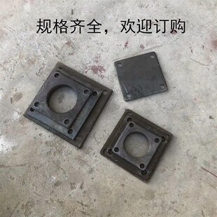 洒水车油罐车吸污车配件批量加工焊接管道铁法兰片方形铁法兰盘