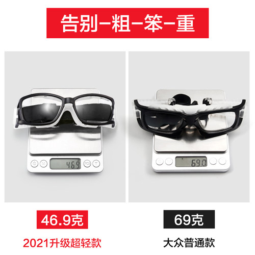 运动眼镜篮球近视踢足球专业护目镜眼睛防撞绑带防雾防滑脱落男