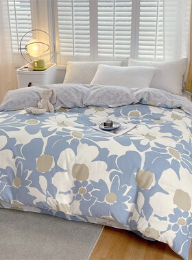 定做全棉被套150215x190x220250x230x229订制碎花纯棉被罩单