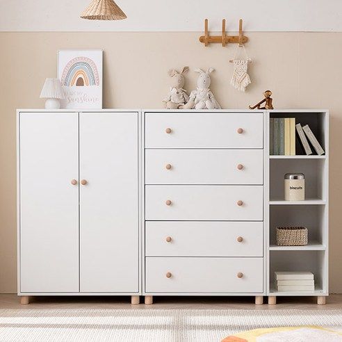 宝宝五斗柜简约北欧小户型实木抽屉式收纳柜儿童房卧室储物衣橱柜