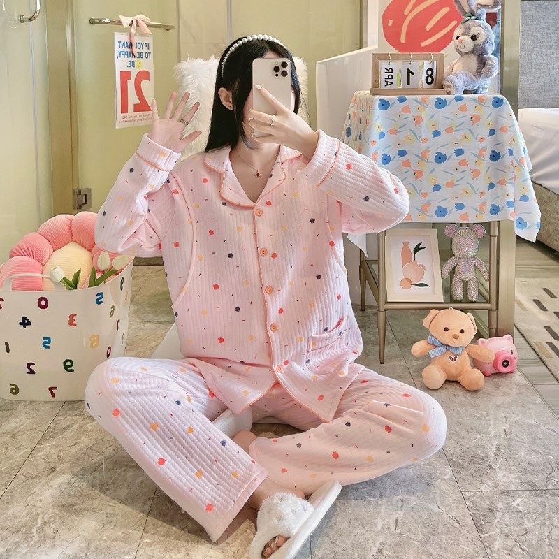 月子服春秋纯棉产后10月份12夏季薄款哺乳孕妇睡衣空气棉秋11冬季,孕妇装/孕产妇用品/营养,家居服套装,淘宝优惠券,粉丝福利购,淘宝优惠卷