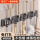 架神器拖把移动夹壁挂卫生间置物架布墙面挂钩免打孔夹拖挂墙收纳