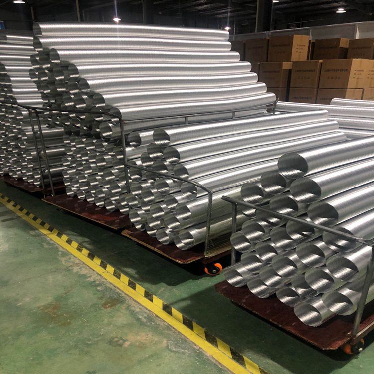 汽车机舱空调管路拉锁线束反辐y射A热耐高温阻燃隔热铝箔玻纤波纹