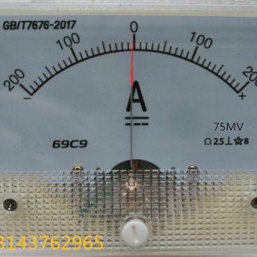 CM直流电流表6920表+-V 9C7592096正9V6负 指针  CM负075 9正A A0