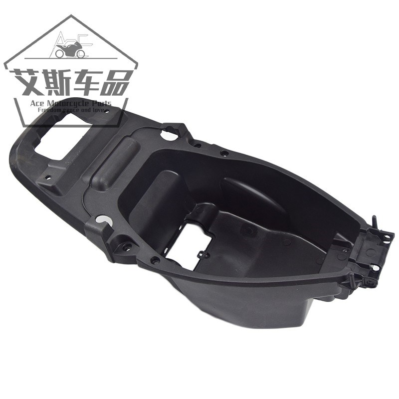适用豪爵踏板摩托车悦星HJ125T-9ACD马L桶内箱头盔手套箱桶座储物