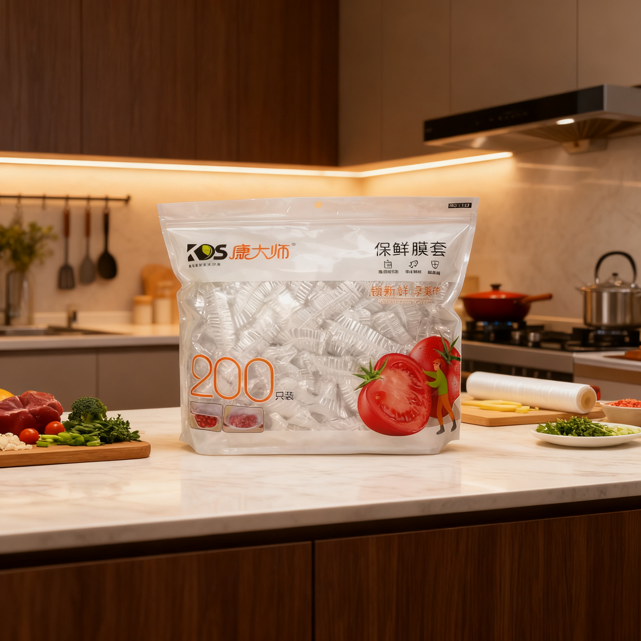 康大师旗舰热搜好物保鲜膜套便捷