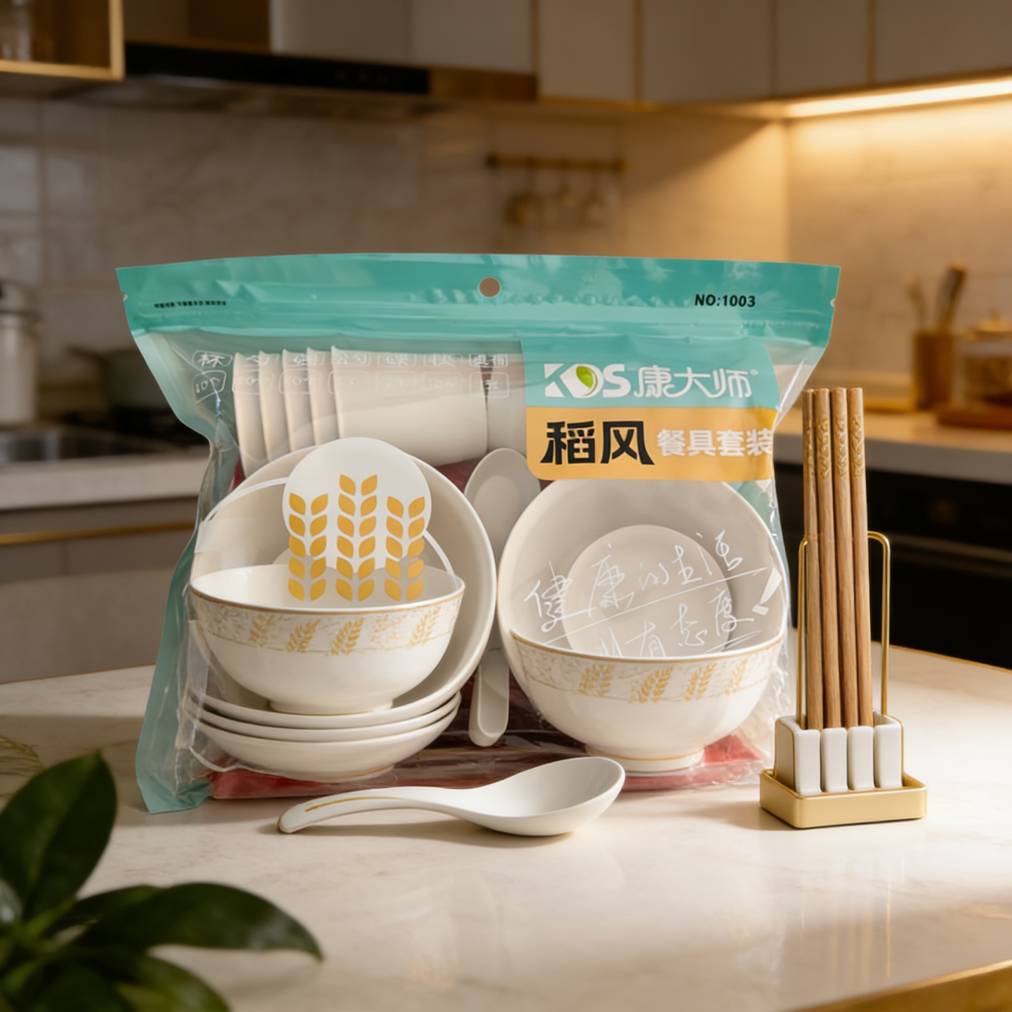 康大师稻壳套装吃火锅家用十人份