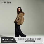 AFTER 套装 TEEN 两面穿外套半身裙弯刀裤