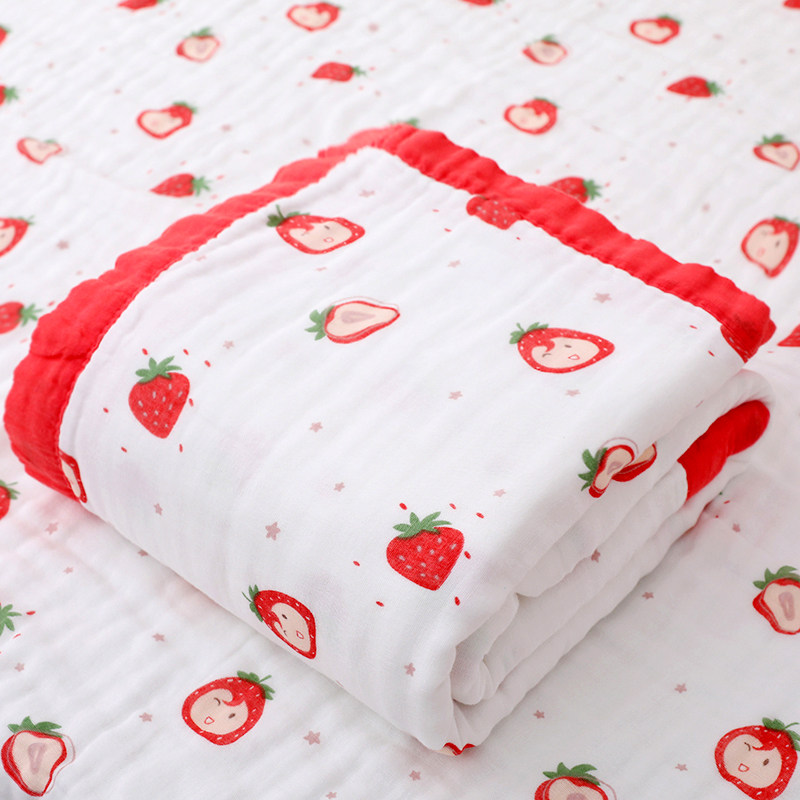 婴儿浴巾盖毯六层纯棉纱布春夏超柔吸水新生儿童抱被童被空调被,床上用品,休闲毯/毛毯/绒毯,淘宝优惠券,粉丝福利购,淘宝优惠卷