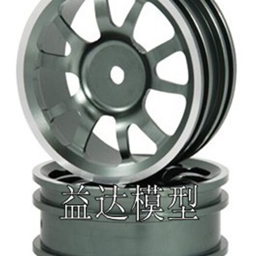 1/10平跑车金属轮框轮胎  金属轮毂 漂移车 竞赛平跑车  田宫