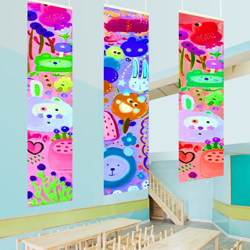 幼儿园环创塑料透明软膜绘画玻璃纸儿童画画涂鸦diy美术挂片画布,家居饰品,玻璃膜/贴,淘宝优惠券,粉丝福利购,淘宝优惠卷