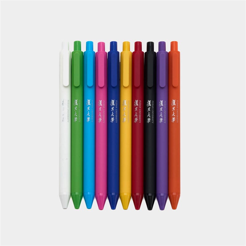 校名软胶彩色中性笔G(10支混色装)
