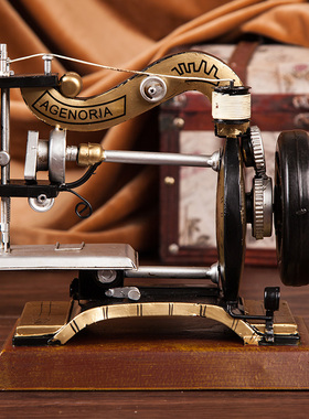 复古老式缝纫机模型 家居软装饰品摆件 服装店摆设 橱窗陈列道具