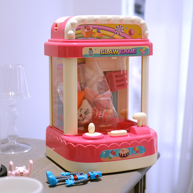 72号/在家夹娃娃更省钱送儿童礼物扭蛋糖果机随时随地吊抓娃娃机