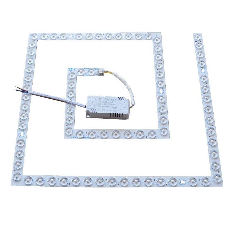 led吸顶灯灯芯光源模组正方形灯板替换磁吸led灯盘灯带灯片卧室灯,家装灯饰光源,LED球泡灯,淘宝优惠券,粉丝福利购,淘宝优惠卷